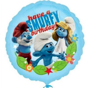 Smurfs Foil Balloon Smurfday Party 18 inch